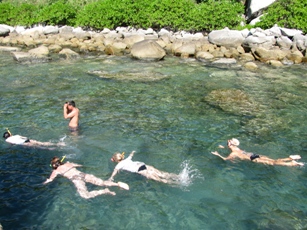 Go snorkeling in Cham island